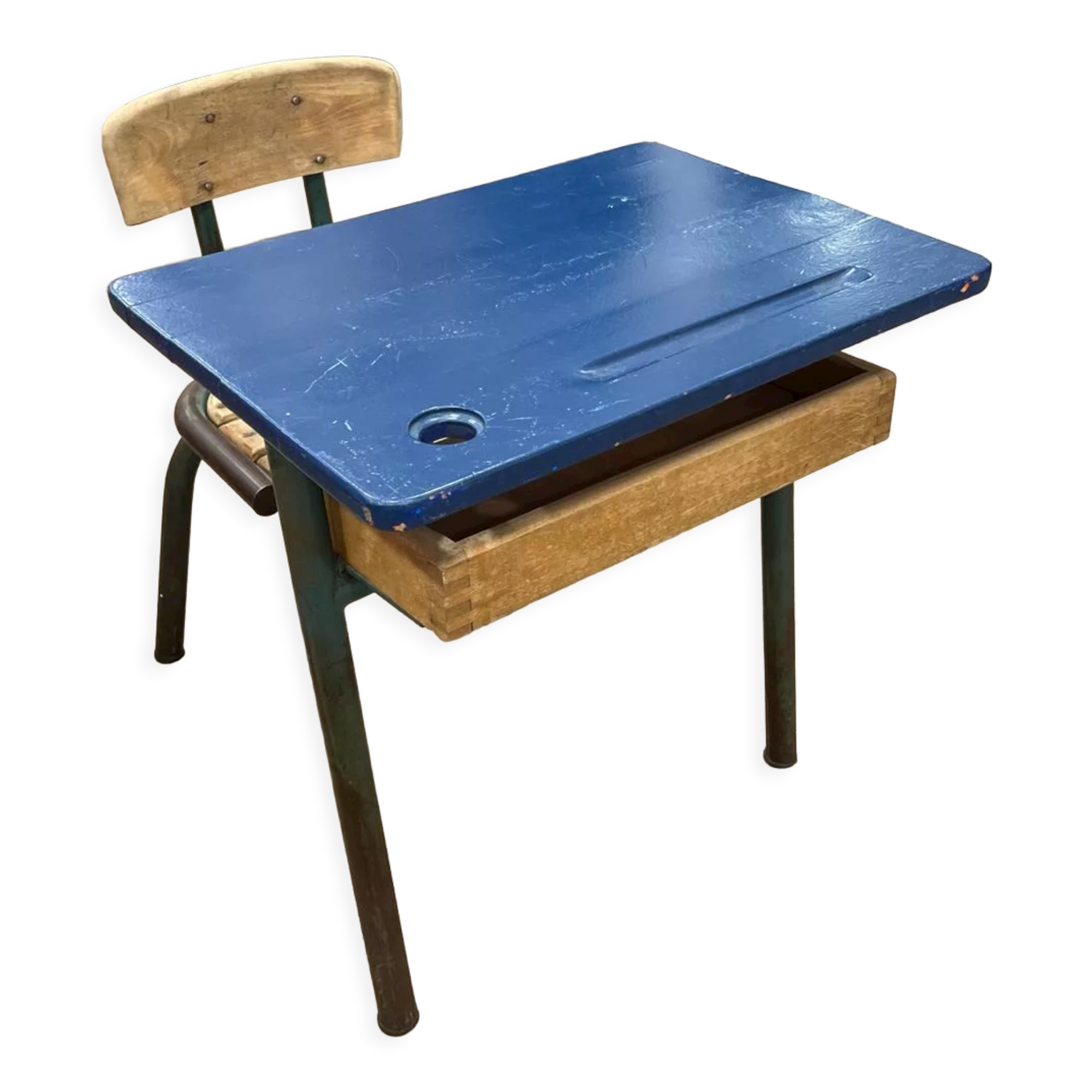 Vintage school desk
