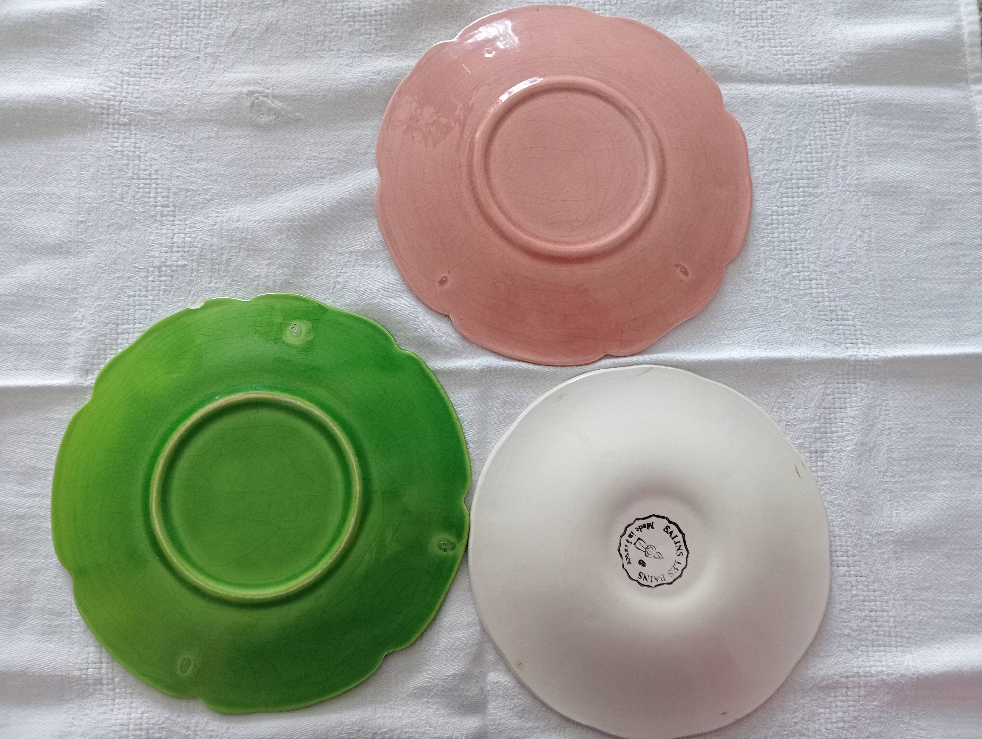 Jacques Molin and Salins les Bains plates