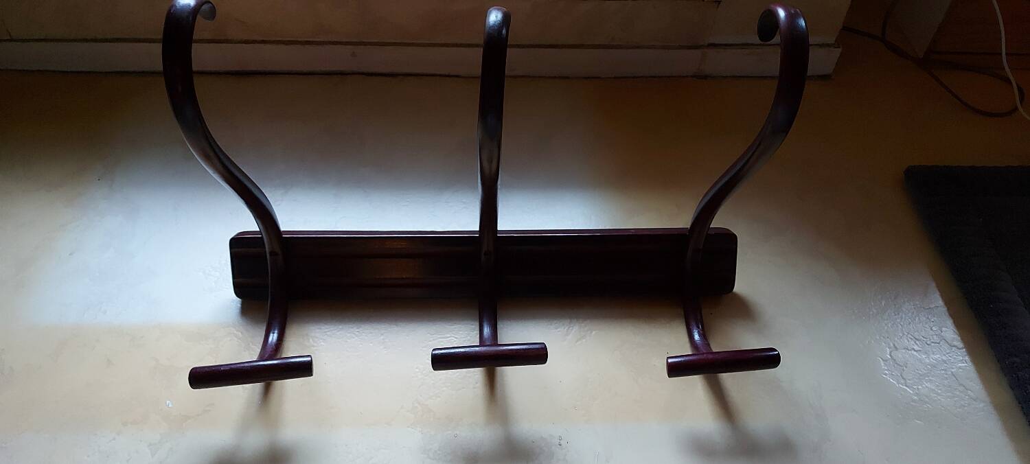 Thonet wall-mounted coat and hat rack