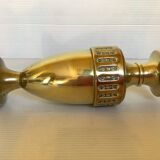 Paire de vases en laiton