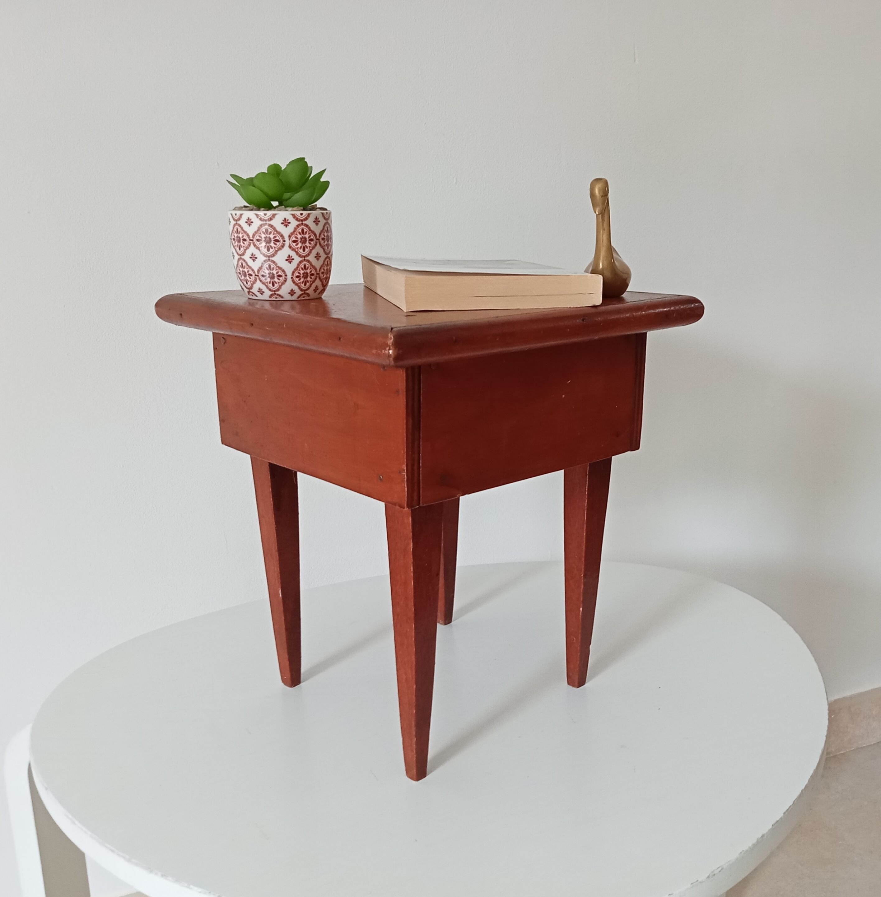 Antique sofa end stool