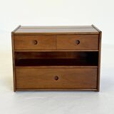 Set of two Italian wooden bedside tables