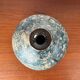 Brutalist mid-century studio pottery vase by Gerhard Liebenthron, 1975.