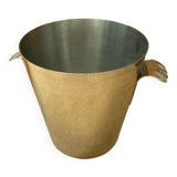 Old Champagne Ice Bucket Rémy LETANG Stainless Steel France Vintage