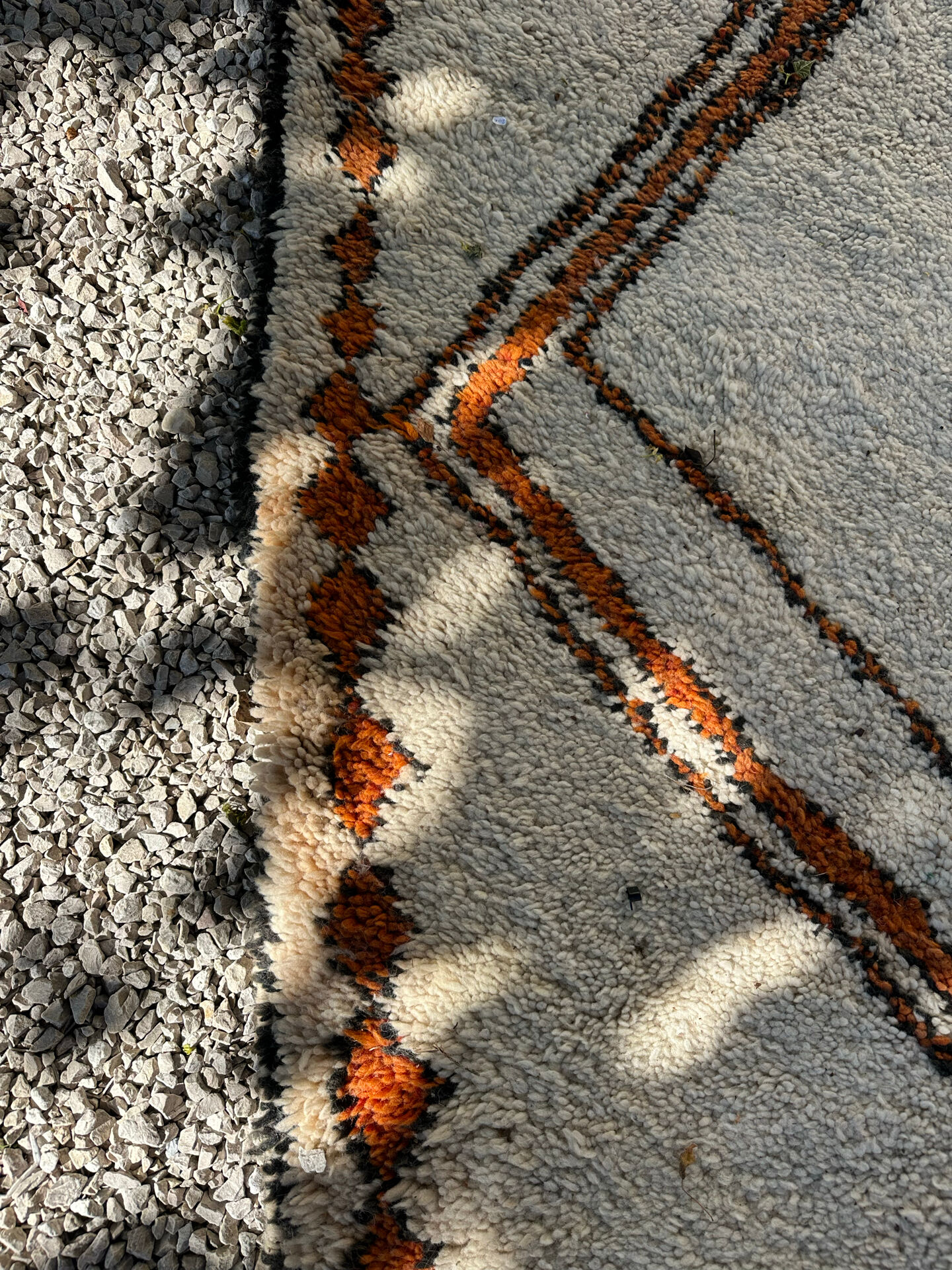 Authentique Tapis berbère Béni Ouarain