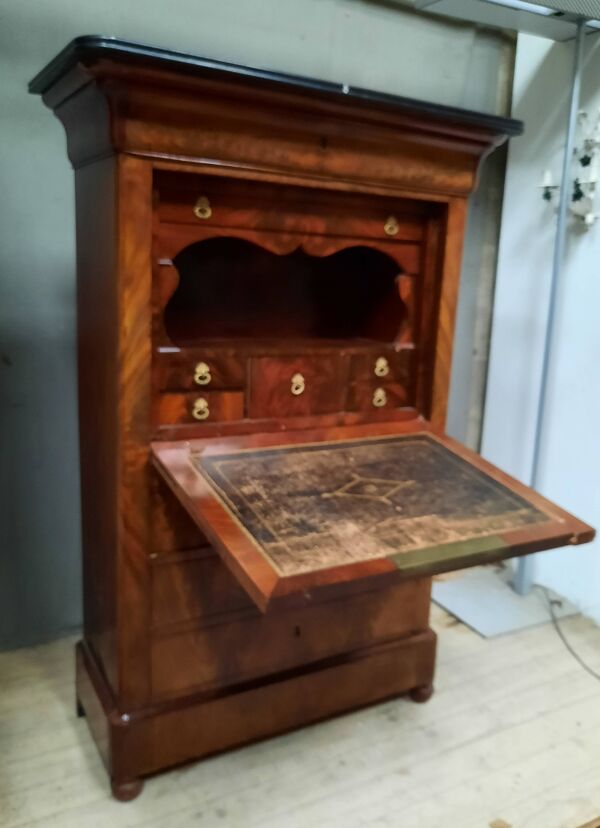Secretaire Louis Philippe en acajou