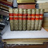 Lot of 4 cd racks for 40 cds - walter scott fake book front - made in uk vintage