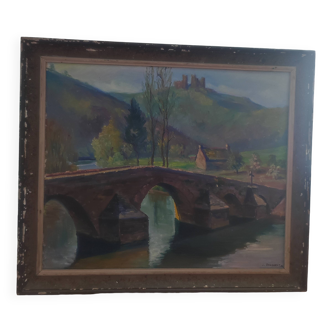 Painting by J. Chanonat