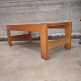 coffee table maison regain elm and stoneware vintage