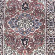 Old Persian carpet end Sarogh handmade 102 X 142 CM
