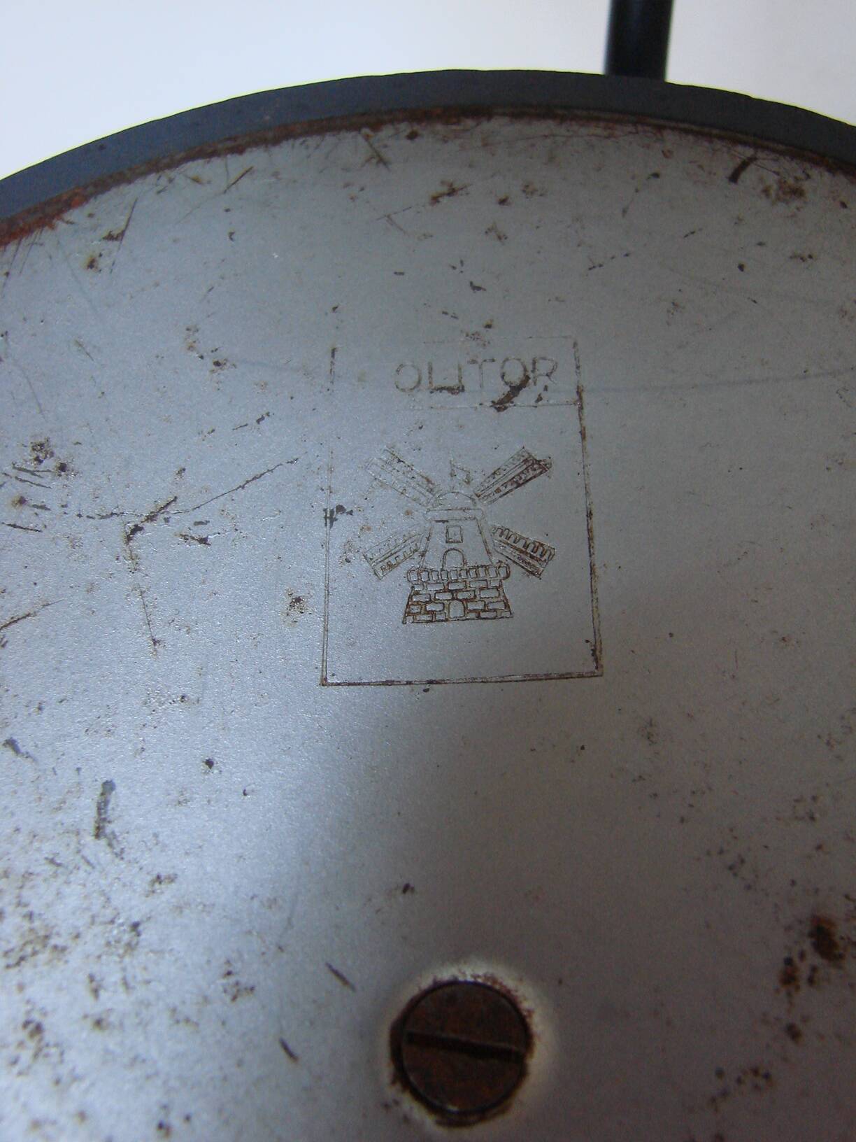 Bauhaus desk lamp, molitor christian dell 1930s