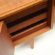 Vintage desk/executive desk with doors and drawers from the 1960s
