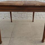 Old solid wood table in English style Goes everywhere