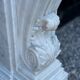 Napoleon III fireplace in white statuary Carrara marble, circa 1880.