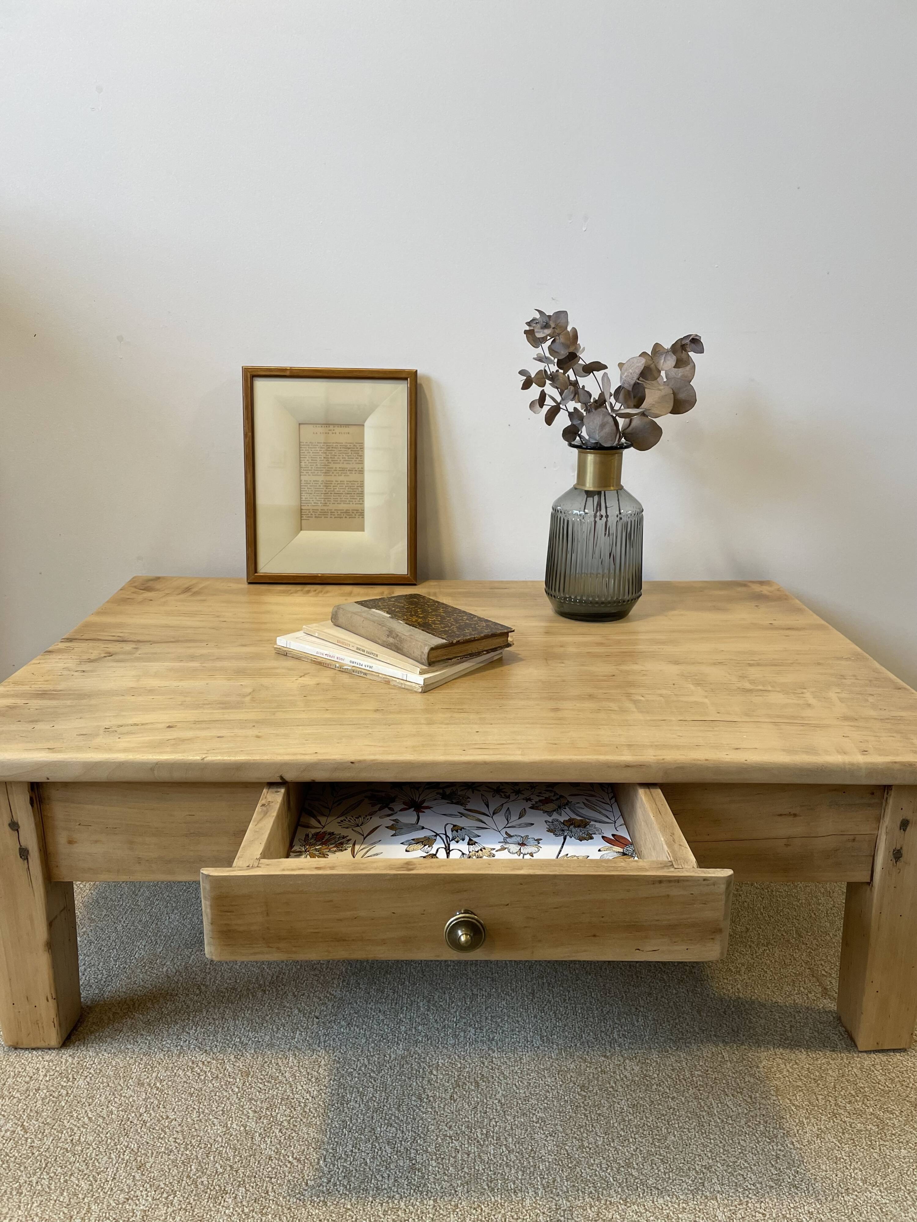 Farmhouse coffee table