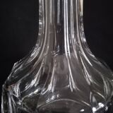 Carafe à whisky Art Déco en cristal taillé