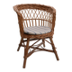 Rattan children's chair from the 60s and 70s
