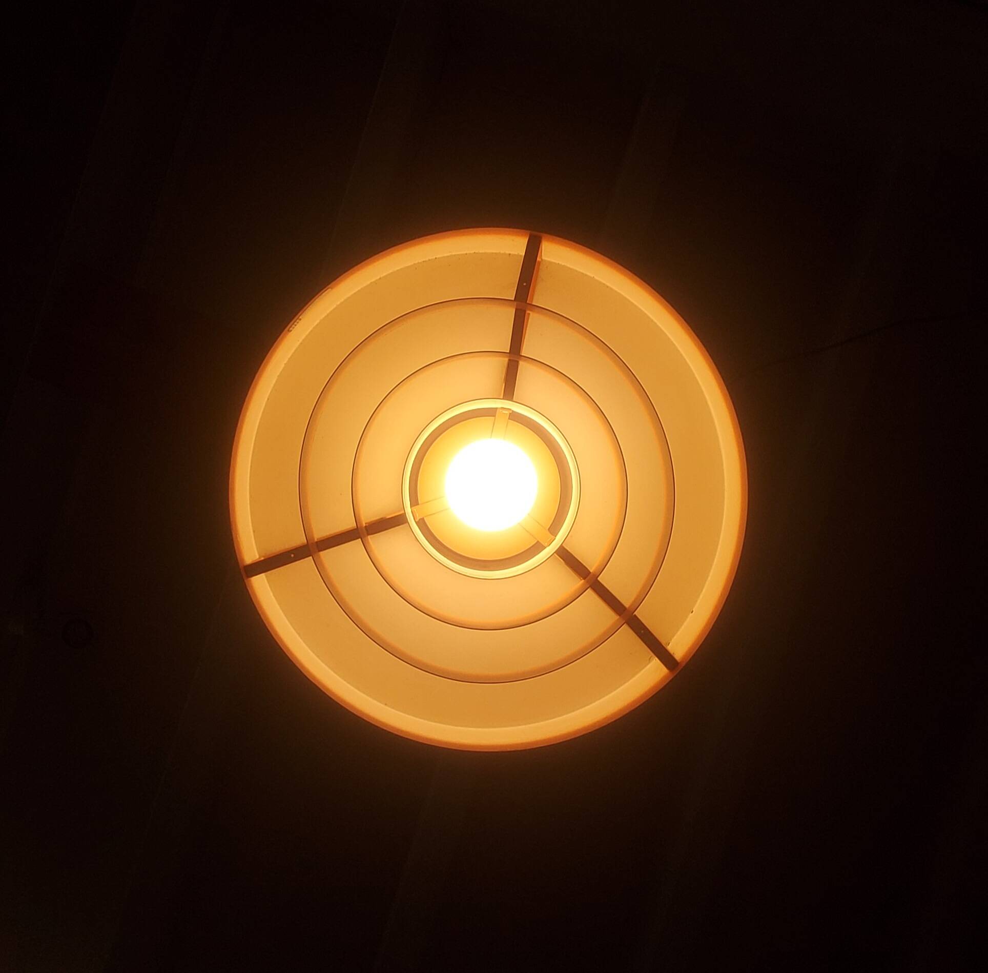 Danish suspension light by Jo Hammerborg for Fog and Morup, 1963 vintage.