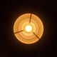 Danish suspension light by Jo Hammerborg for Fog and Morup, 1963 vintage.