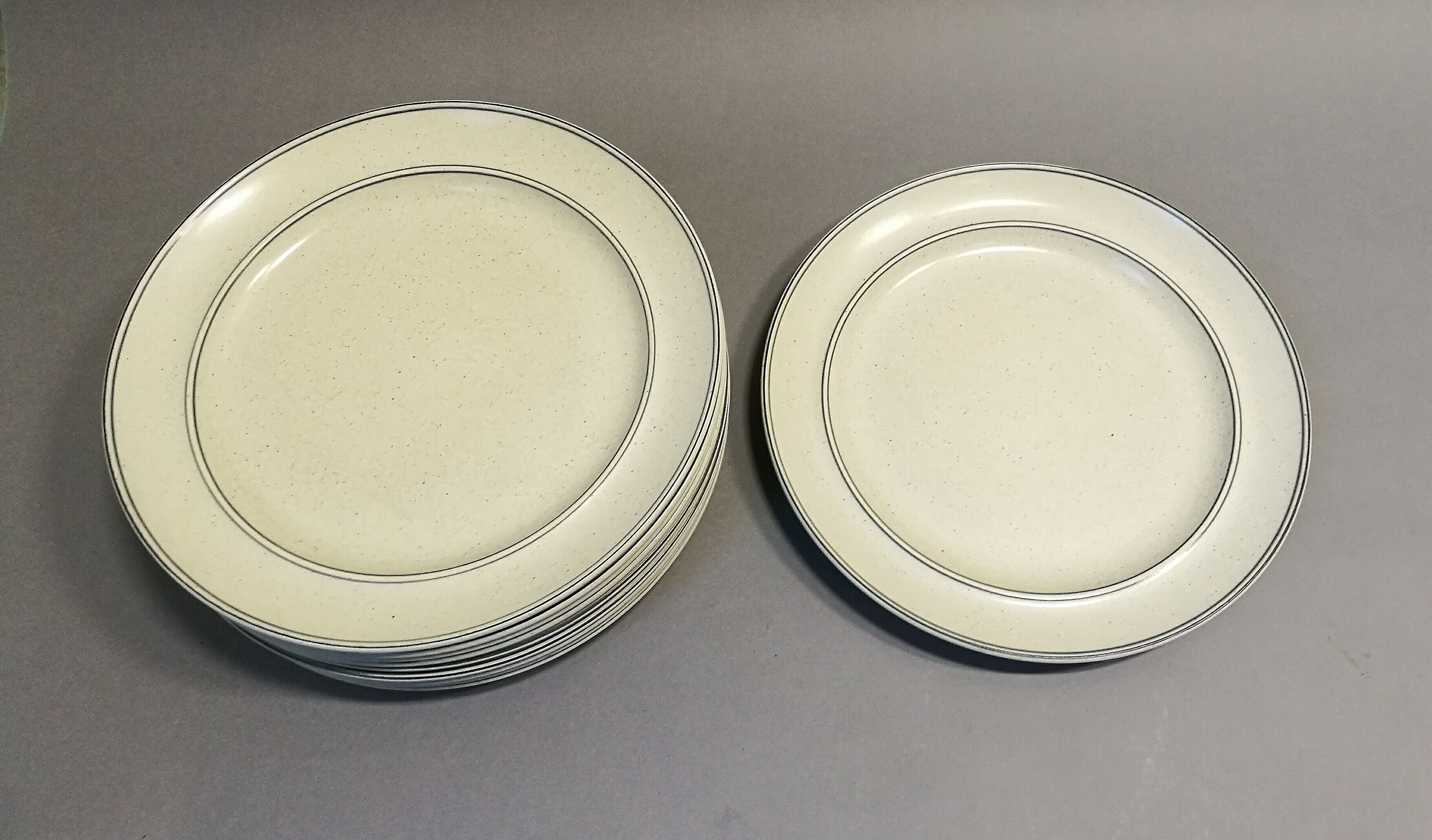 Lot 10 gustavberg 1973 Birka of Stig Lingberg plates