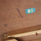 Dining table scandinavian style 60s teak