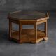Octagonal Art Deco coffee table, France, 1930s