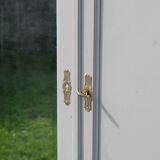 Vintage Parisian upholstered wardrobe