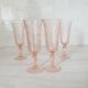 Rosaline champagne flutes