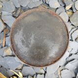 Blue enamelled sheet metal coffee maker