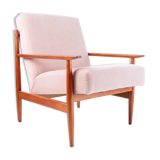 Dusted pink armchair