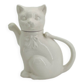 Théière chat en porcelaine année 70