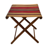 Folding vintage stool