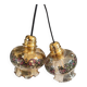 Pair of vintage hanging lamps
