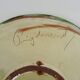 Decorative ceramic wall plate with fish decoration by Puigdemont.