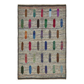 Handwoven Turkish Recycled Boho Rug 194 cm x 296 cm