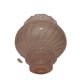 Antique Pink Glass Lamp Globe / Lampshade