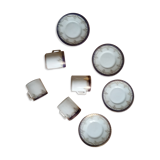 Porcelain coffee service, set of 4 cups and 4 saucers