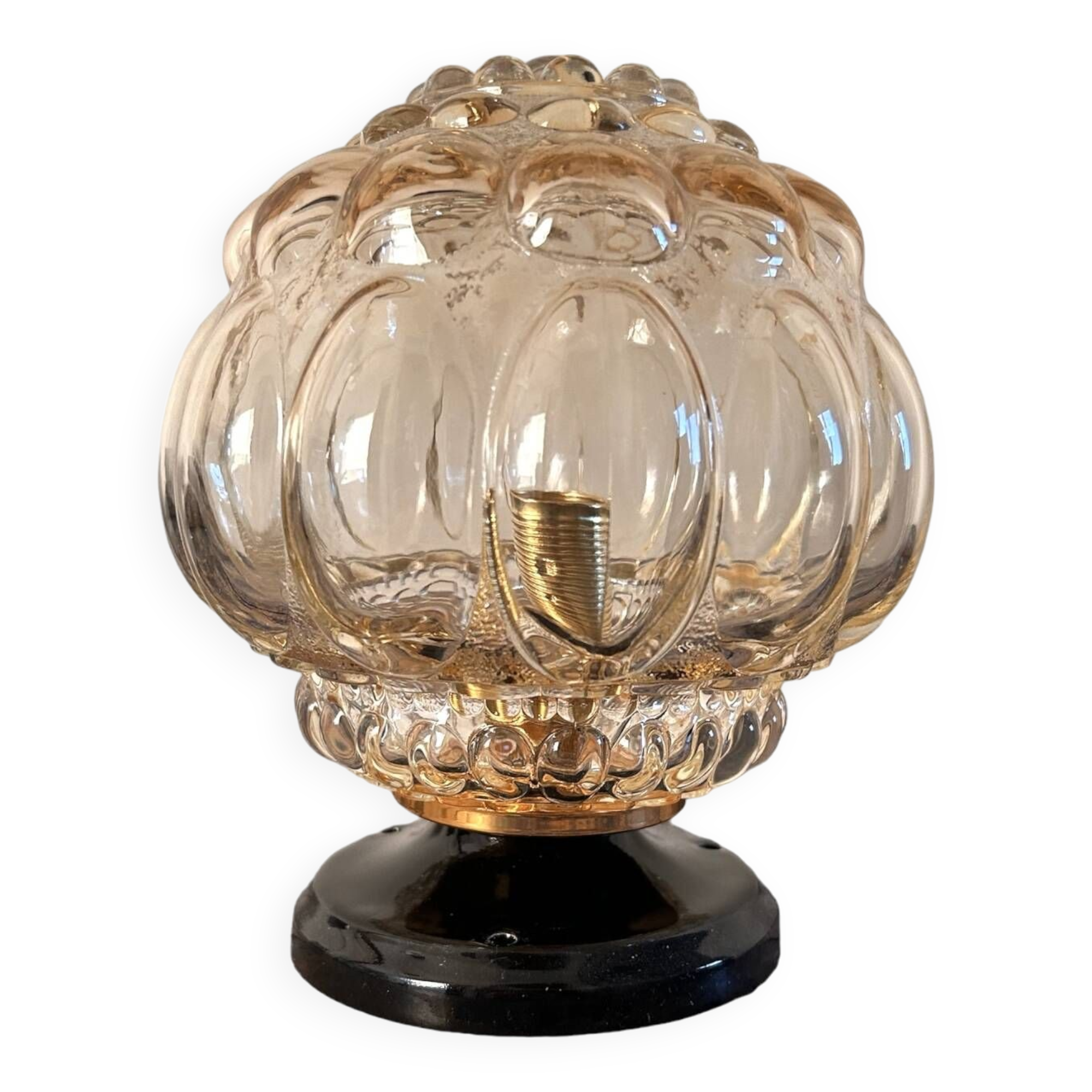 Tynell type glass wall or ceiling light