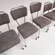 Set of 6 reupholstered chairs by Gebroeders De Wit, 1960s