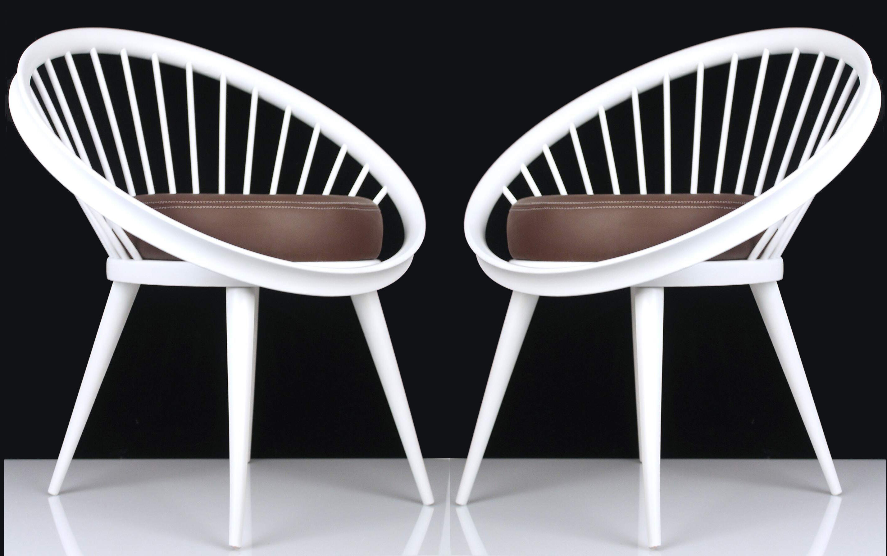 Pair of armchairs Scandinavian design chair, 60s