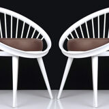 Pair of armchairs Scandinavian design chair, 60s