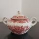Villeroy & Boch Saar Germany antique red coffee and tea set