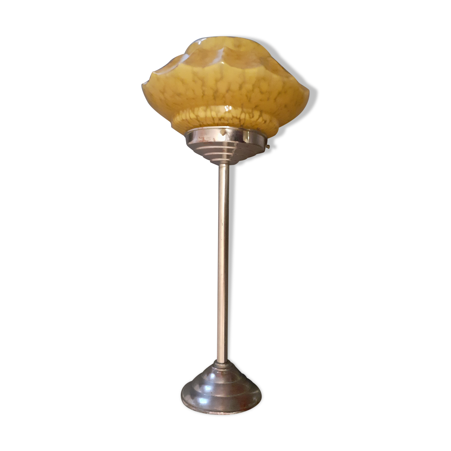 Art Deco clichy glass hanging