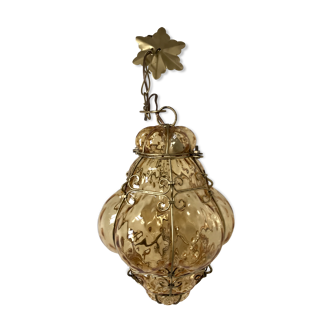 Vintage Venetian Lantern blown glass
