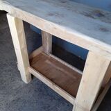 Established 100cm natural solid wood