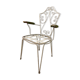 Chaise de jardin en fer vintage