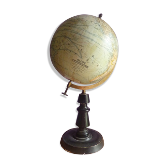 Globe terreste XIX ème J Forest