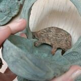 Bronze billiard knockers and corners
