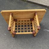 Rattan coffee table