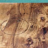 Table de chevet en merisier